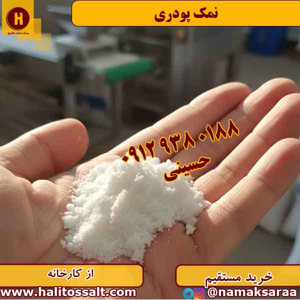 نمک پودری